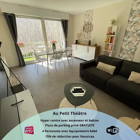 Au Petit Theatre, Appartement Cosy En Hyper Centre Boulogne-sur-Mer Exterior foto